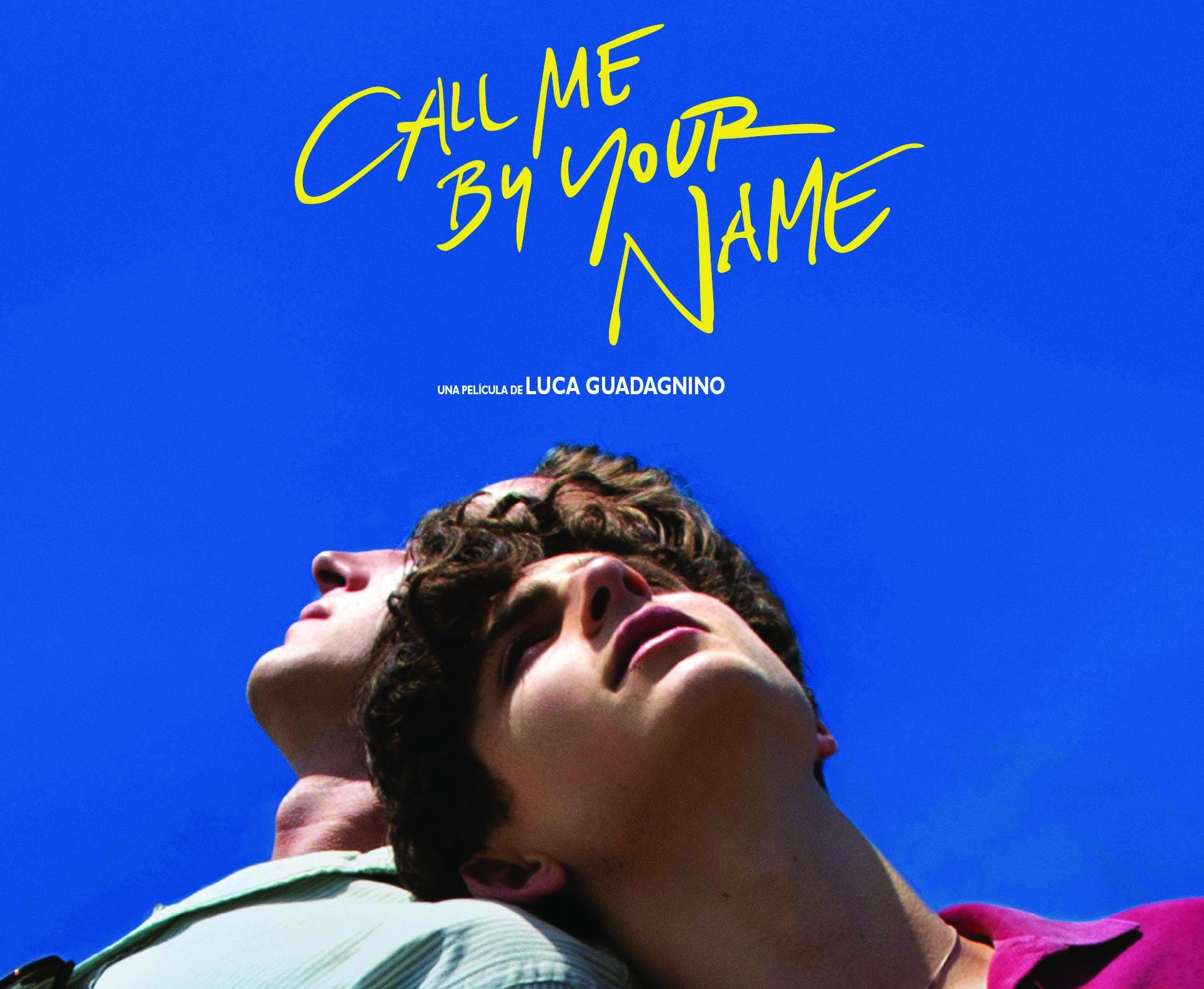 call me by your name affiche